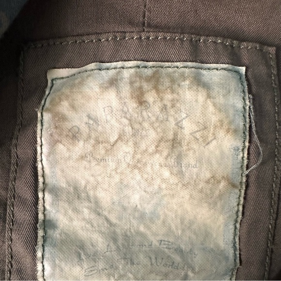 Paparazzi Utility Jacket with Aztec Sleeves Army Green Layered Western Small - Picture 7 of 10